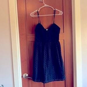 J. Crew Navy Dress